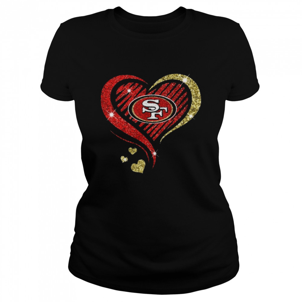 WEAR by Erin Andrews Women's WEAR by Erin Andrews Charcoal San Francisco  49ers Boyfriend T-Shirt