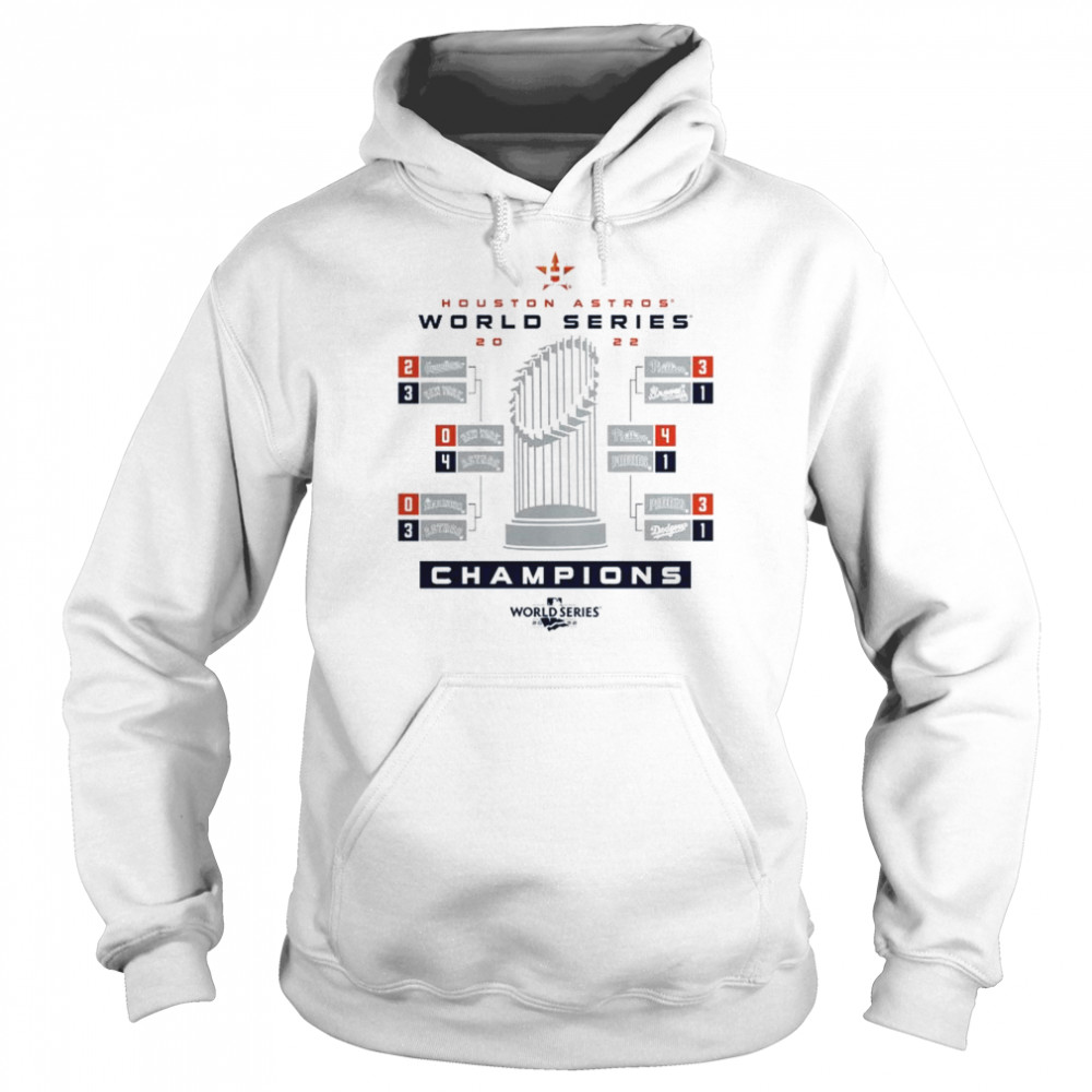 Astros Official Store Houston 2022 World Series Champions Milestone  Schedule Hoodie