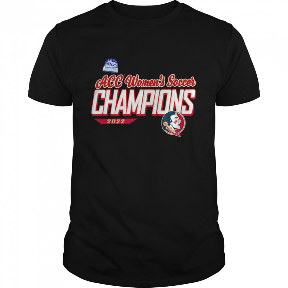 Florida State 2022 ACC Women’s Soccer Champions shirt