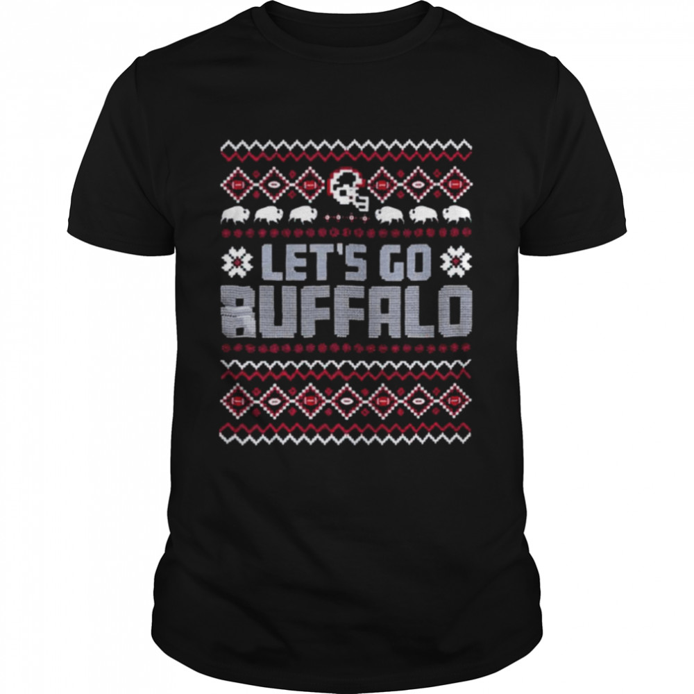 Let’s Go Buffalo Christmas 2022 ugly shirt