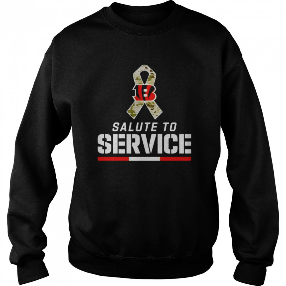 Official cincinnati Bengals Nfl Salute To Service 2022 T-shirt - 2020  Trending Tees