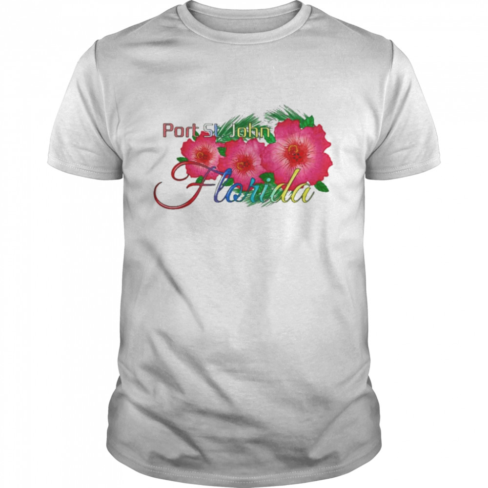 Flower port st john Florida shirt