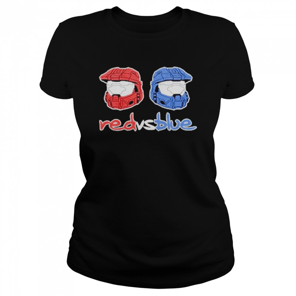Rt19 Red Vs Blue Helmets shirt Classic Women's T-shirt