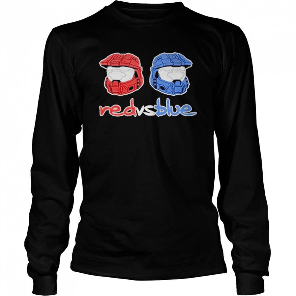 Rt19 Red Vs Blue Helmets shirt Long Sleeved T-shirt