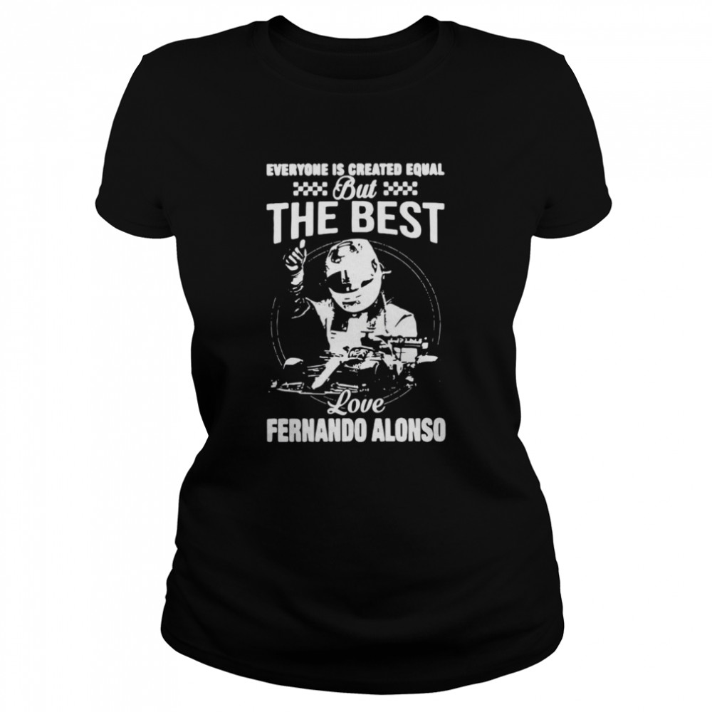 The Best Love Fernando Alonso Racing shirt Classic Women's T-shirt
