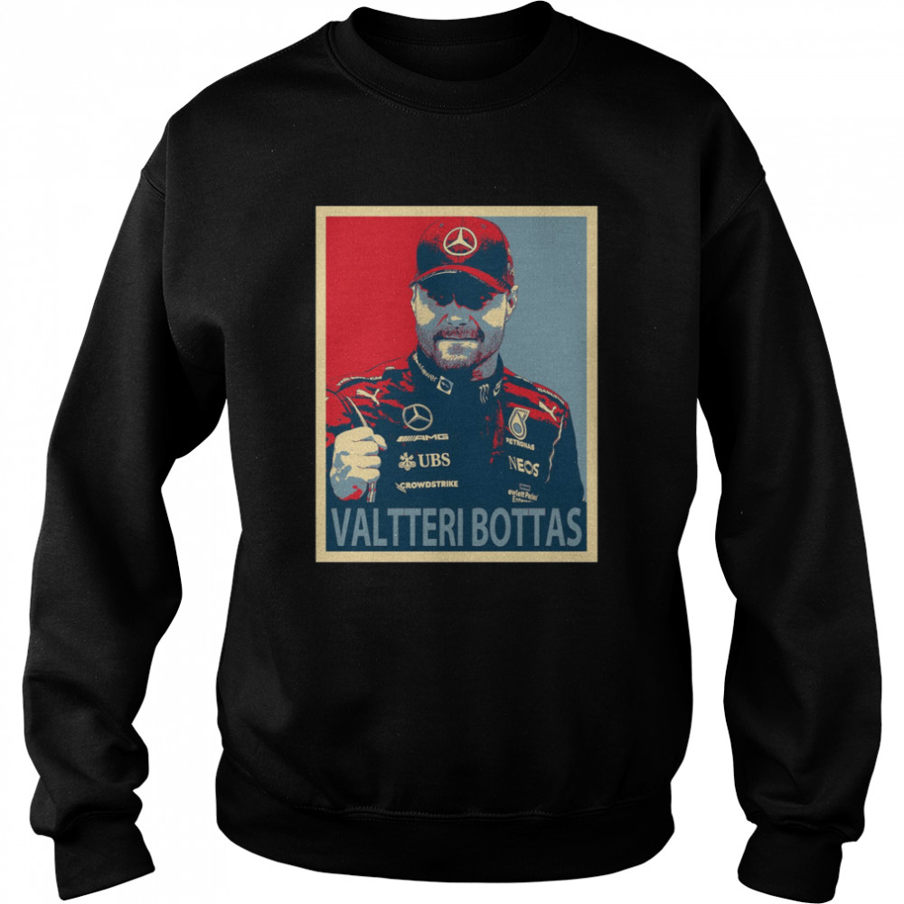 The F1 Racing Pro Valtteri Bottas shirt Unisex Sweatshirt