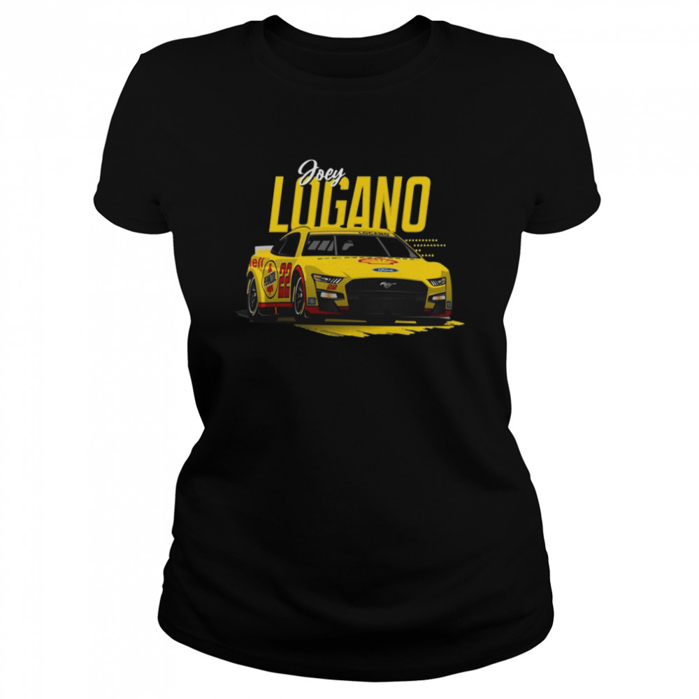 The Fastest Car Joey Logano 2022 Nascar Playoffs shirt Classic Women's T-shirt