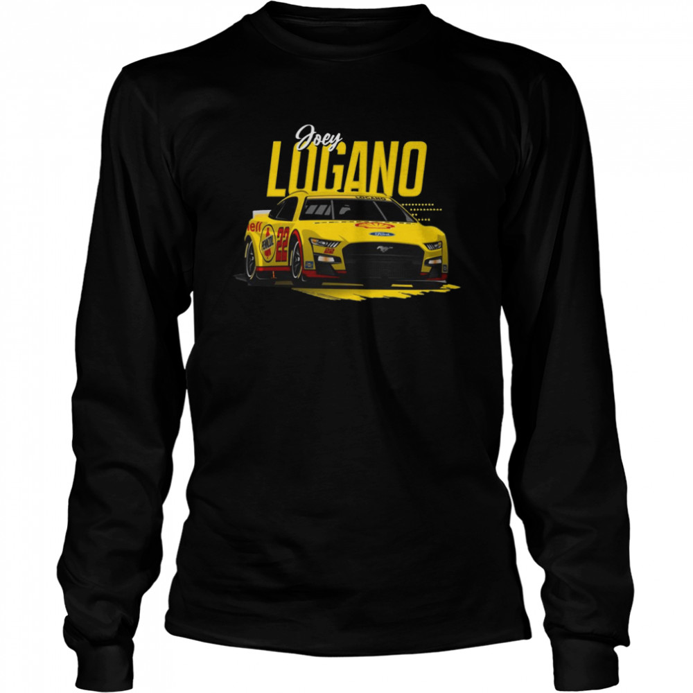 The Fastest Car Joey Logano 2022 Nascar Playoffs shirt Long Sleeved T-shirt