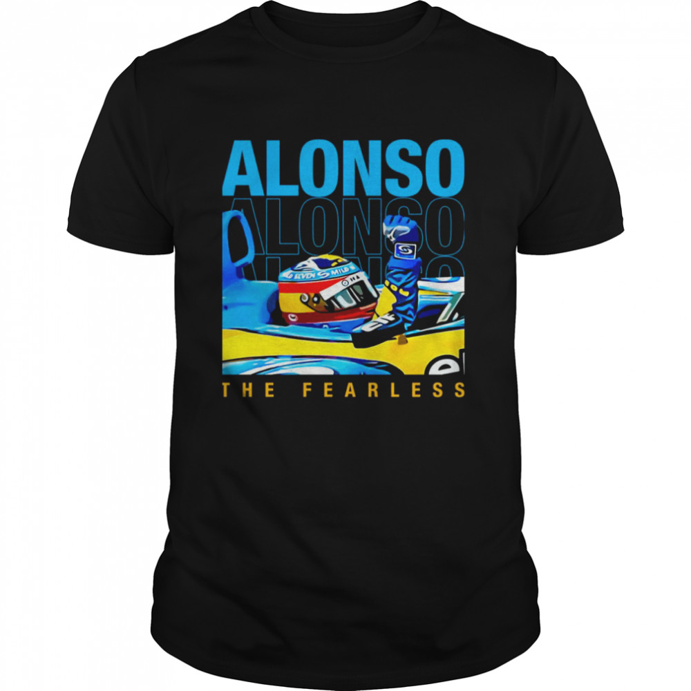 The Fearless Fernando Alonso Helmet F1 Champion 2005 2006 shirt