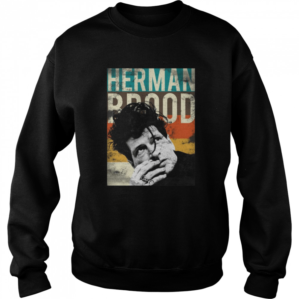 Dutch Musician Herman Brood Distressed shirt Unisex Sweatshirt