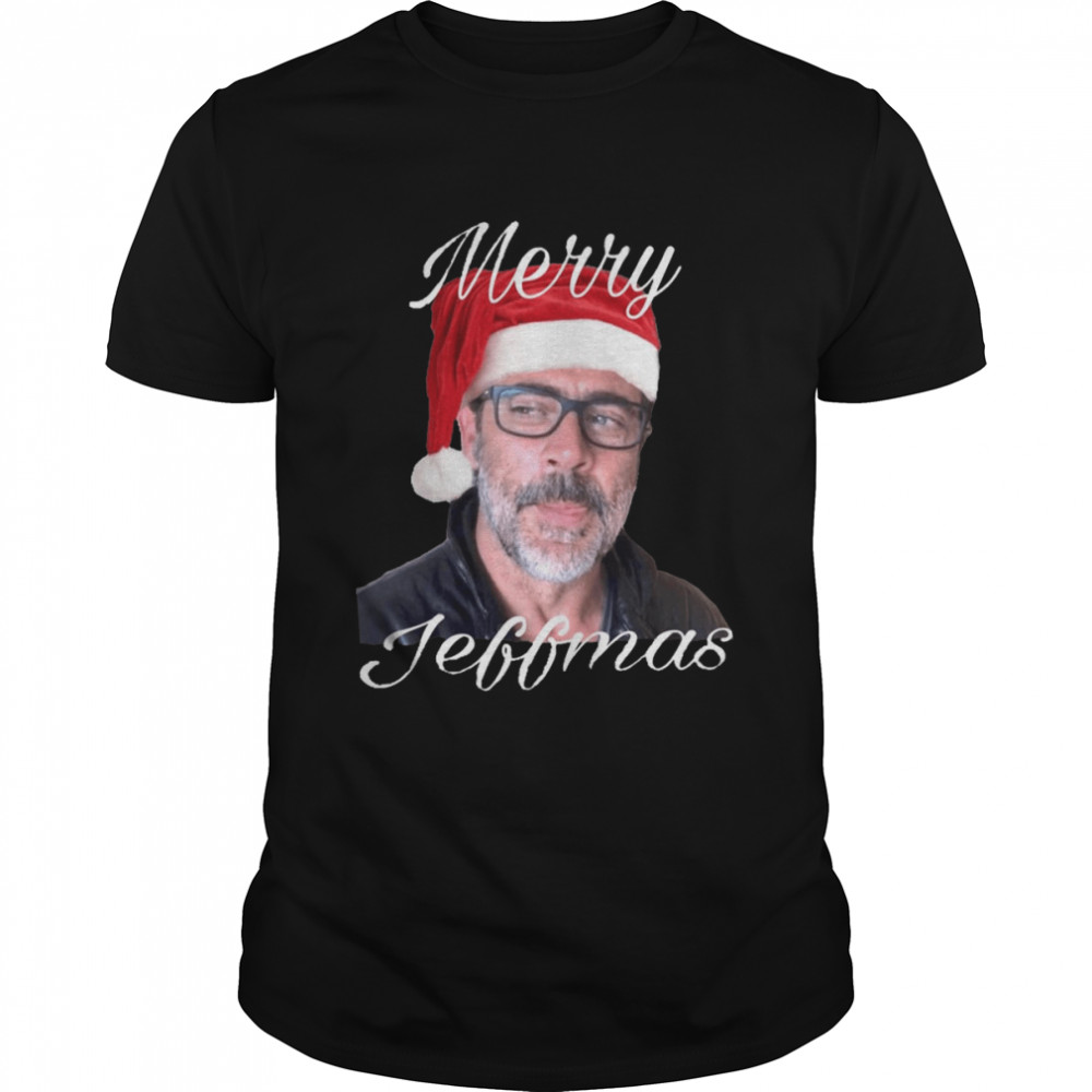 Negan The Walking Dead Wearing Santa Hat Christmas shirt