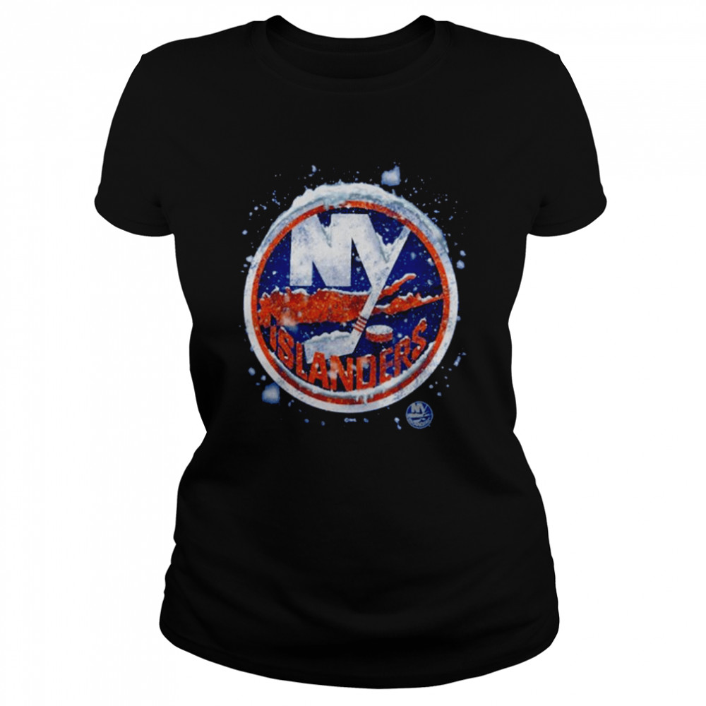 New York Islanders Snow Logo 2022  Classic Women's T-shirt