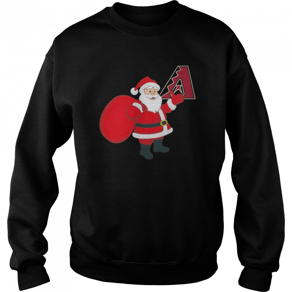 Santa Claus Arizona Diamondbacks MLB Christmas 2022 shirt Unisex Sweatshirt