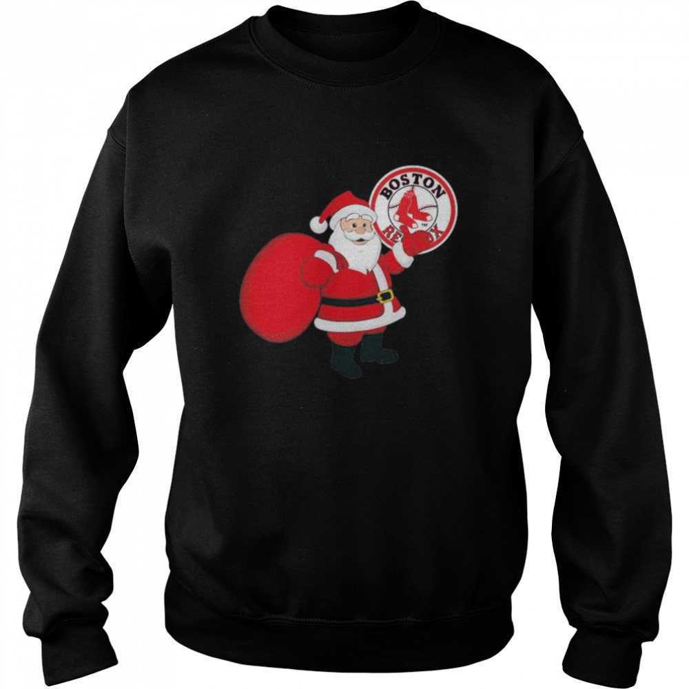 Santa Claus Boston Red Sox MLB Christmas 2022 shirt Unisex Sweatshirt