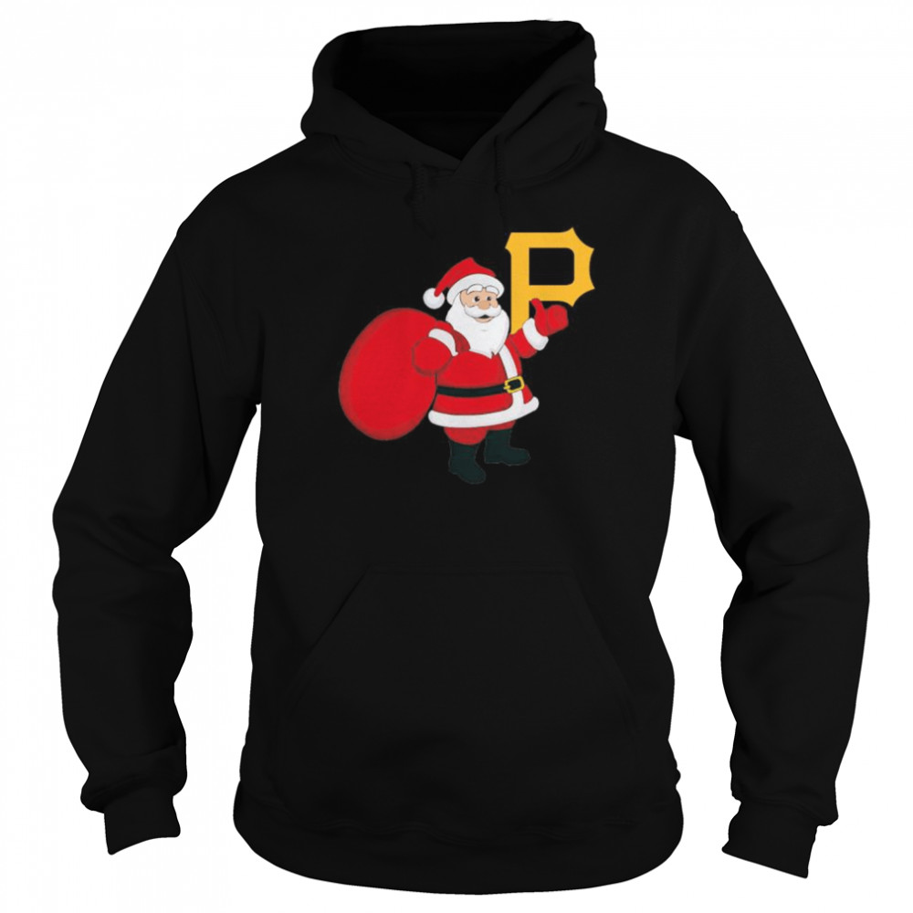 Santa Claus Pittsburgh Pirates MLB Christmas 2022 shirt Unisex Hoodie