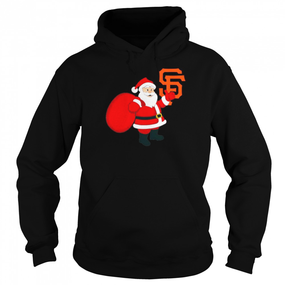 Santa Claus San Francisco Giants MLB Christmas 2022 shirt Unisex Hoodie