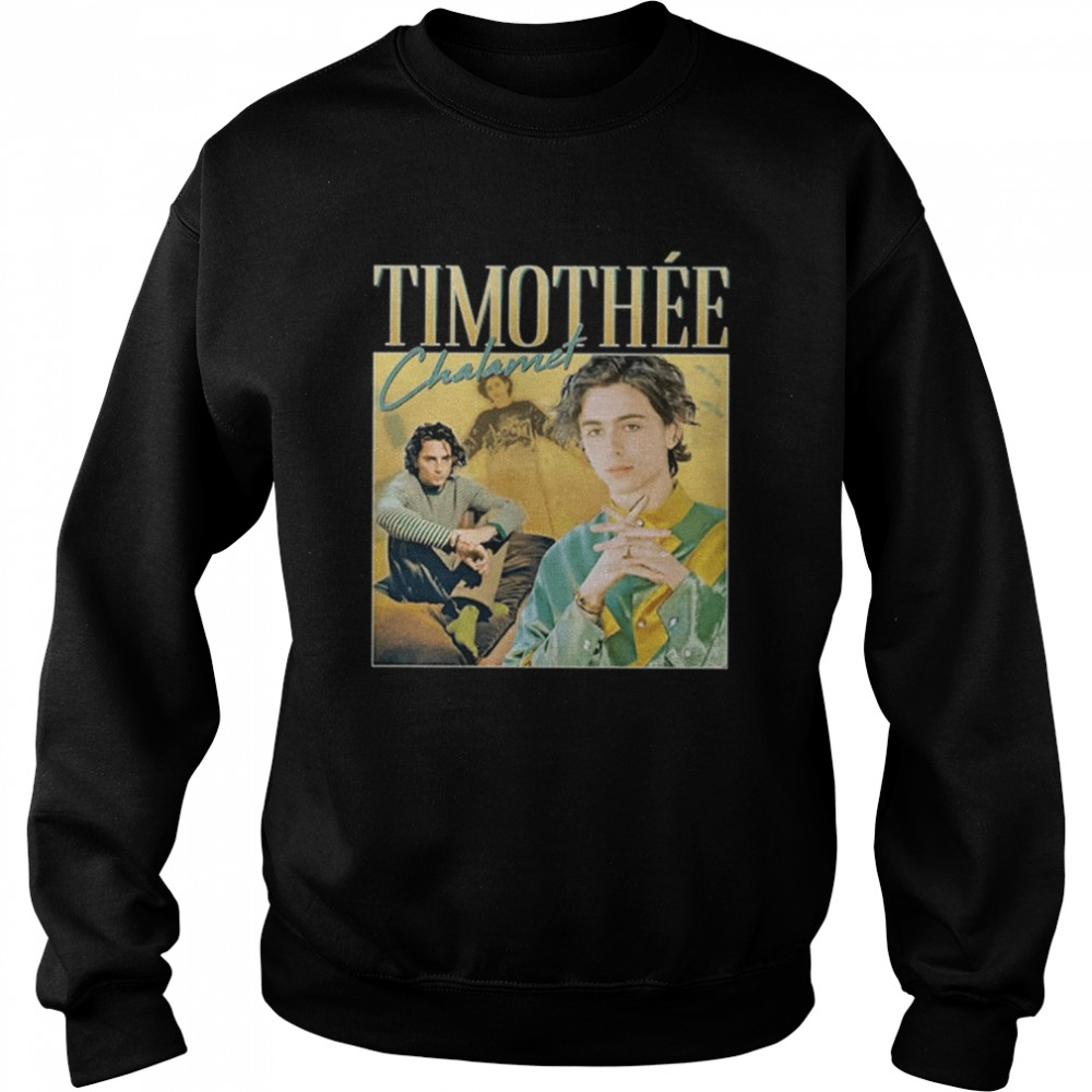 timothee chalamet vintage shirt