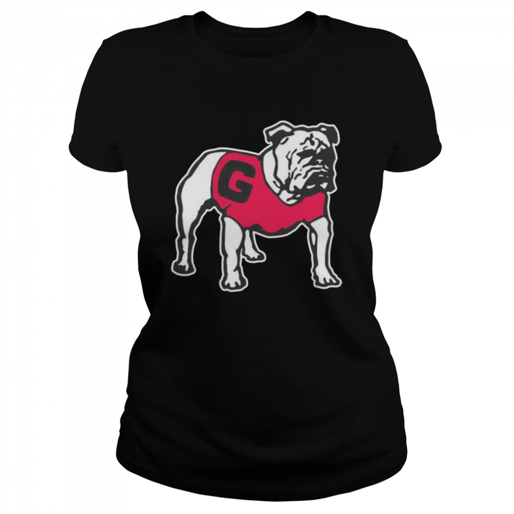 Uga Standing Bulldog Champion T-shirt Classic Women's T-shirt