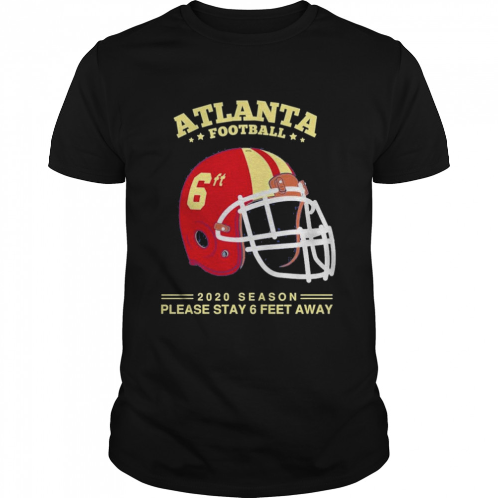 2022 NFL atlanta falcons spirit stay 6ft away atlanta falcons shirt
