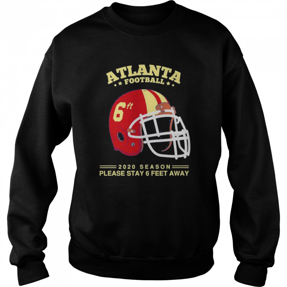 2022 NFL atlanta falcons spirit stay 6ft away atlanta falcons shirt Unisex Sweatshirt