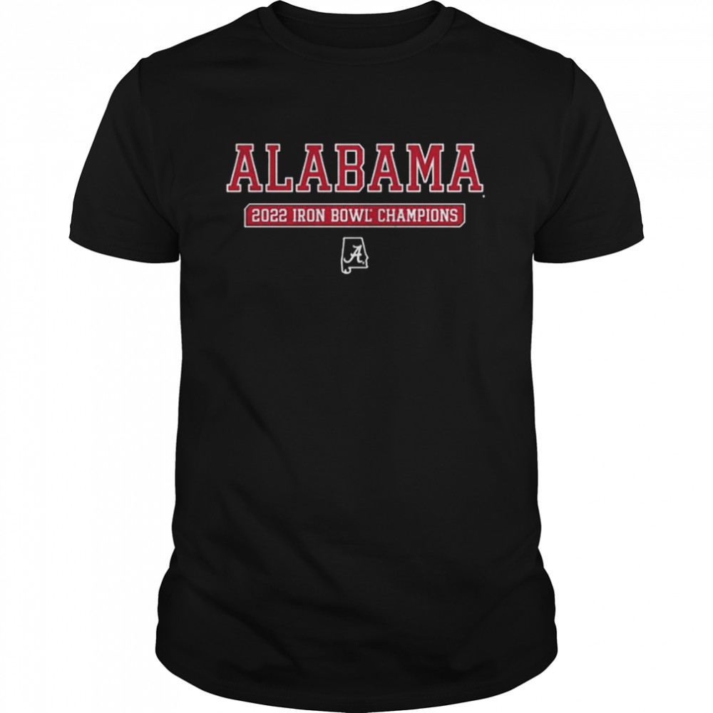 Alabama Football 2022 Iron Bowl Champions Shirt