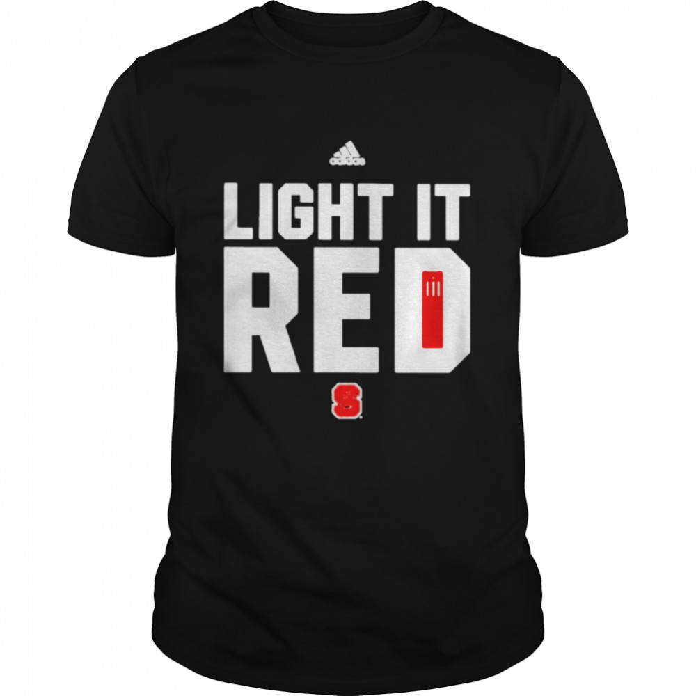Awesome adidas light it red shirt