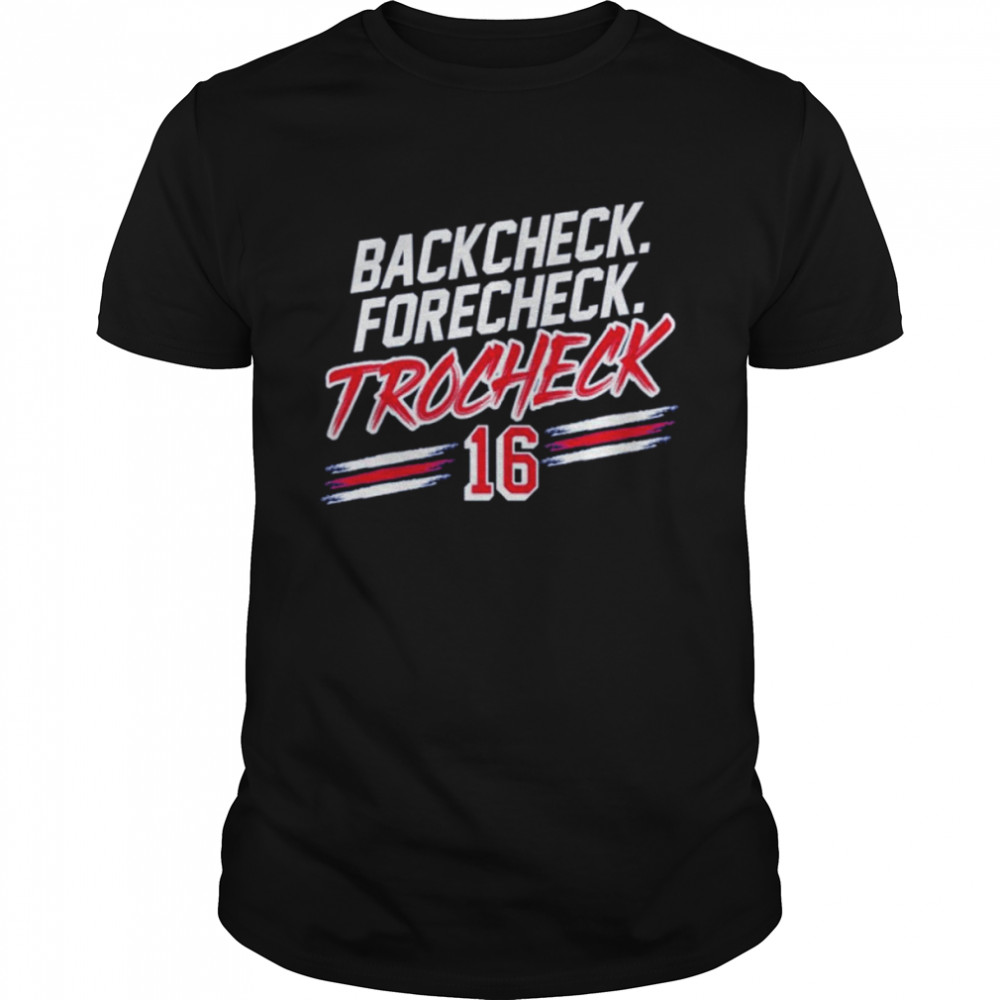 backcheck forecheck Trocheck 16 Vincent Trocheck New York Rangers shirt