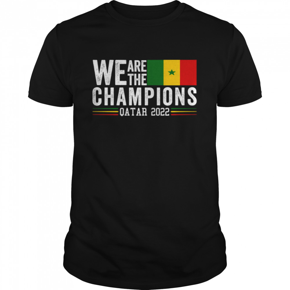 Let’s Go Senegal We Are The Champions Qatar 2022 shirt