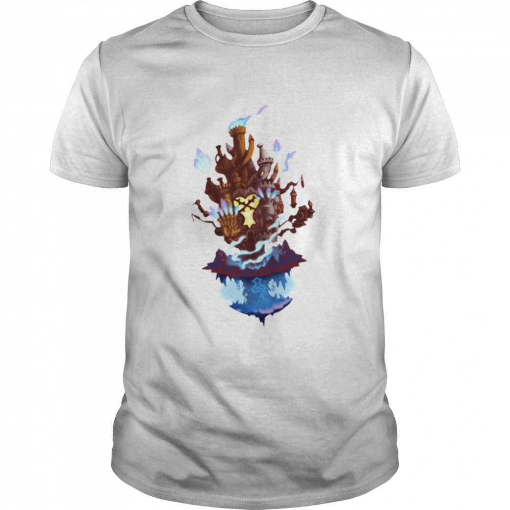 Bastion Castle Colored Overwatch shirt