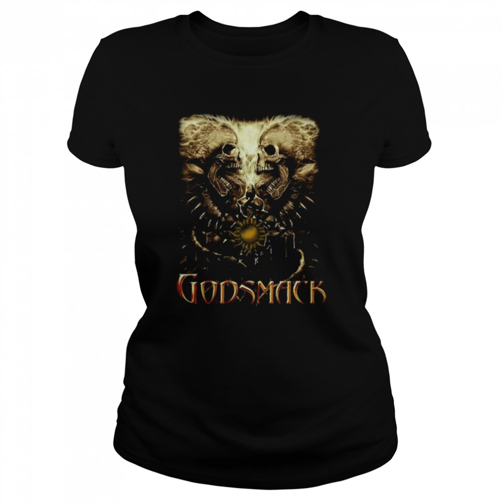 Unforgettable American Rock Band Godsmack shirt Classic Women's T-shirt