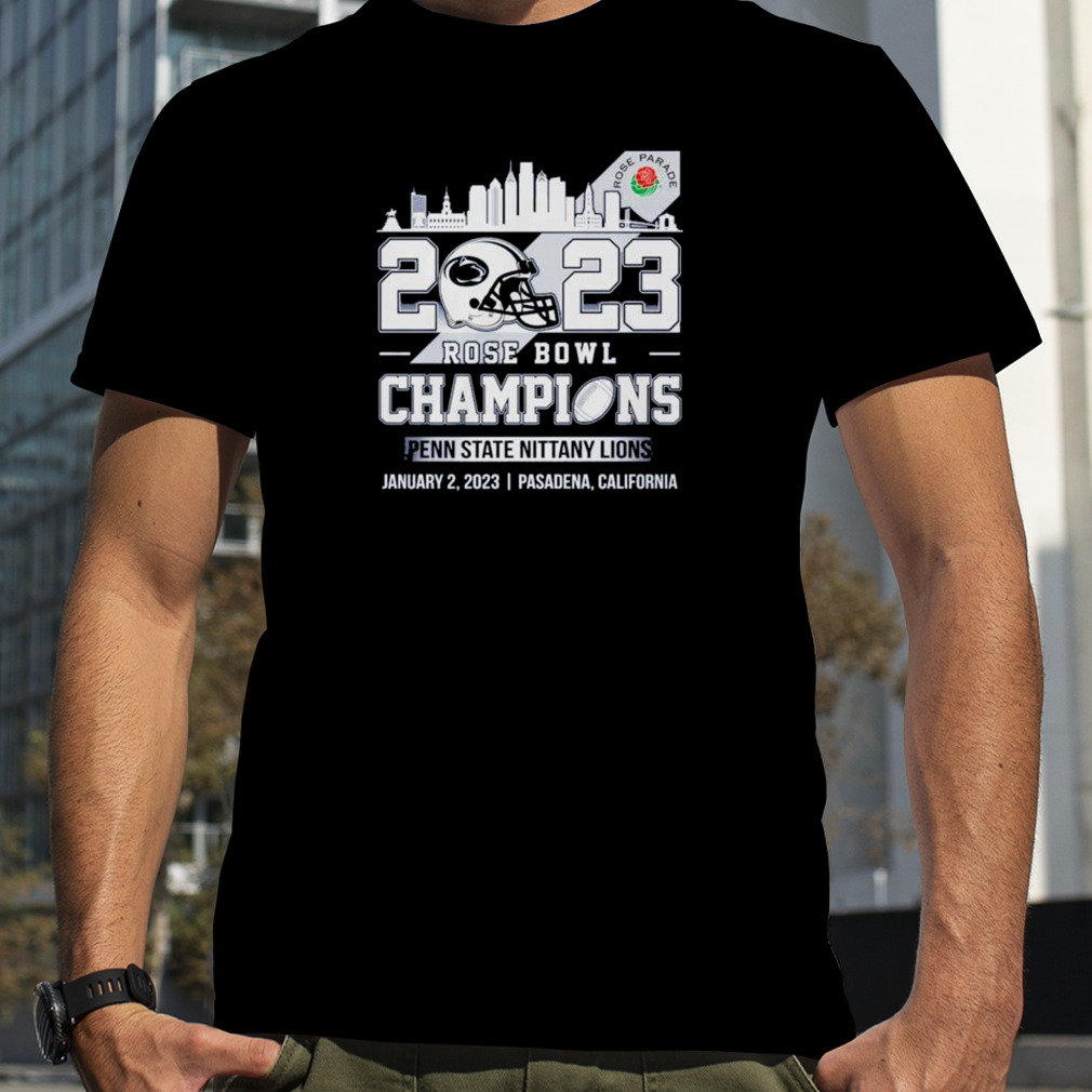 2023 Rose Bowl Champions Penn State Nittany Lions skyline shirt
