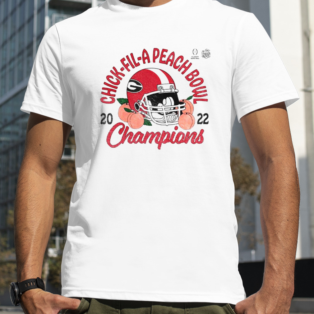 Georgia Bulldogs chick fil a Peach bowl champion 2022 shirt