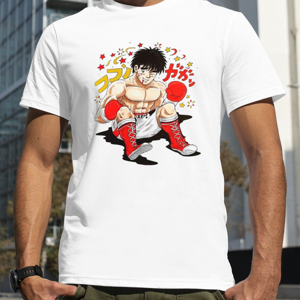 King of the Ring Tee Hajime No Ippo Merch Ippo Shirts Ippo -  Denmark