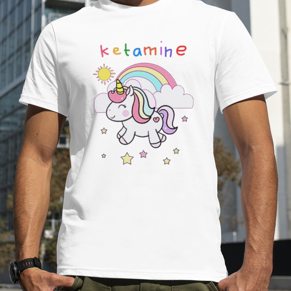 Ketamine Unicorn Horse Funny Shirt