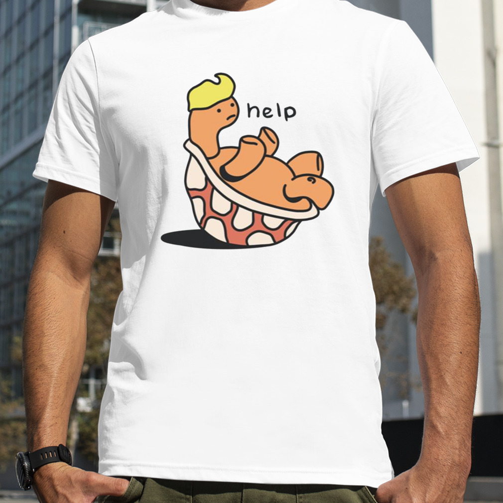 Obese Turtle Funny Donald Trump Meme Help shirt