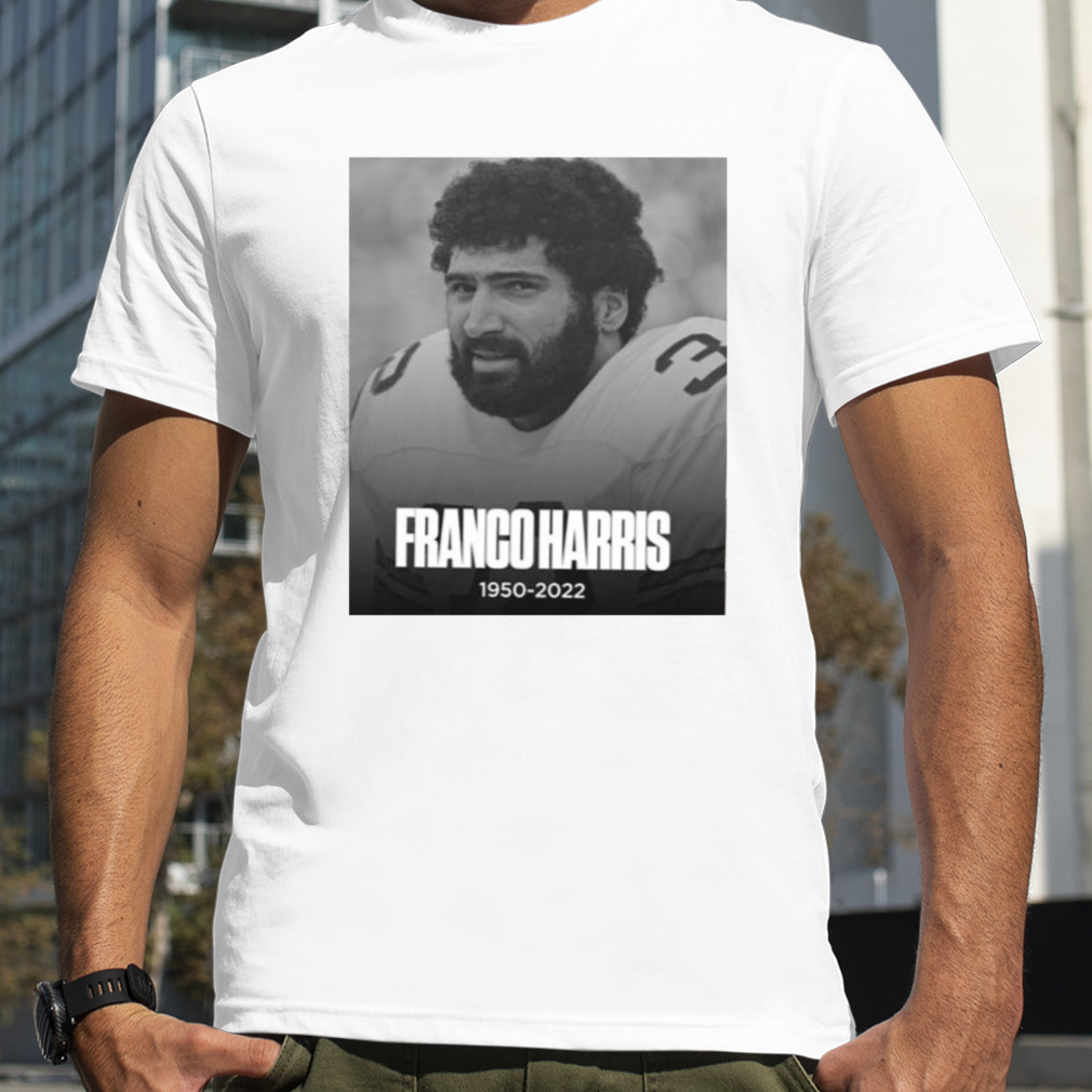Portrait Of Franco Harris Rip Steelers Legend shirt
