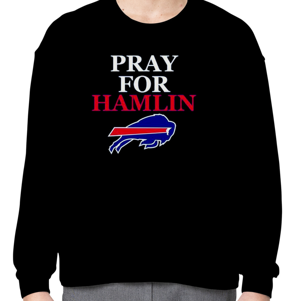 Pray For Damar Hamlin 3 Buffalo Bills T-shirt - Trends Bedding