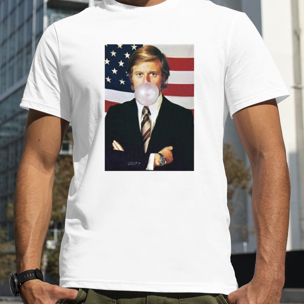 Robert Redford American Flag Design shirt