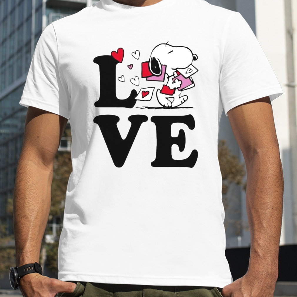 snoopy love Happy Valentine shirt