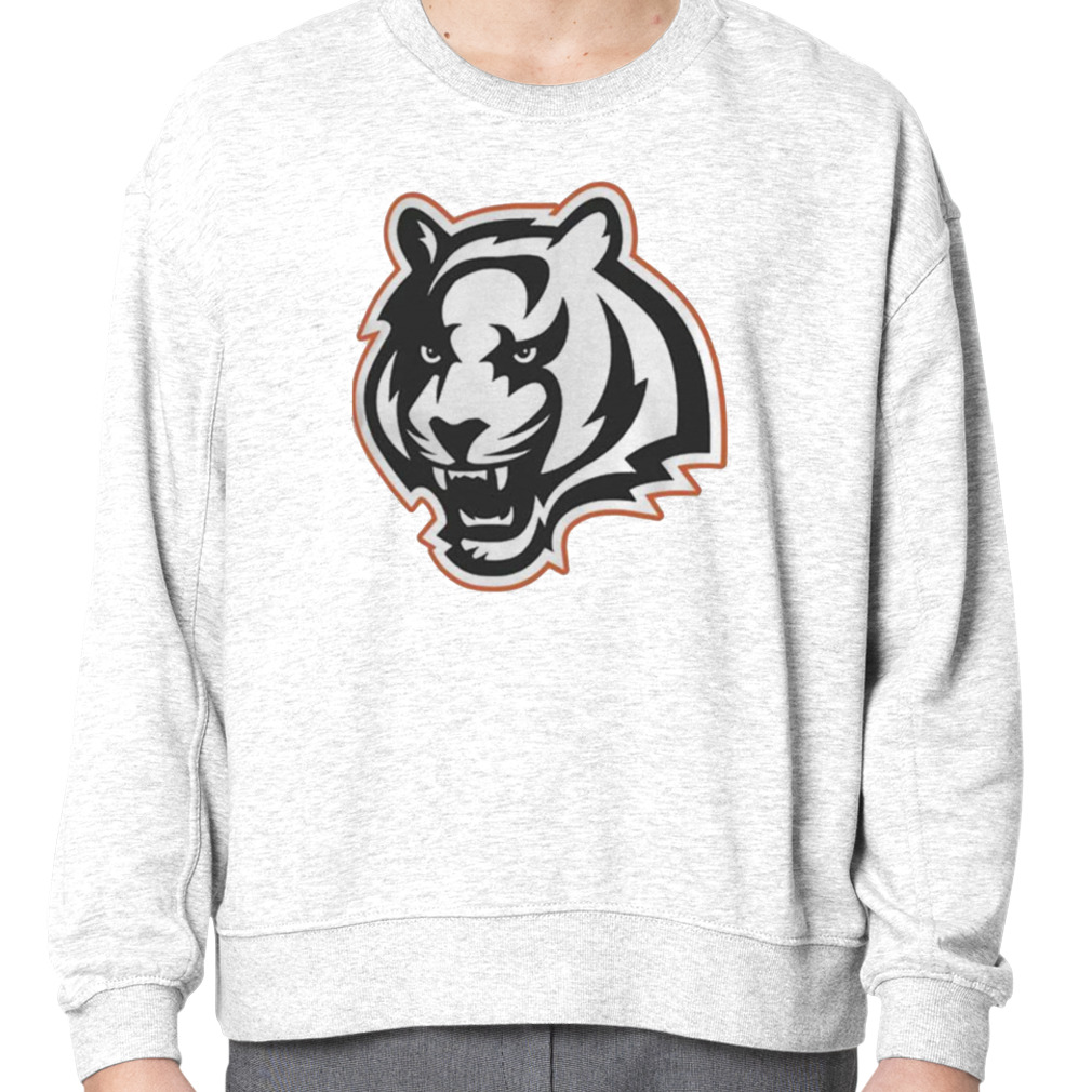 Go Bengals Circle Leopard T-shirt (Gray/White) – AHA Designs LLC