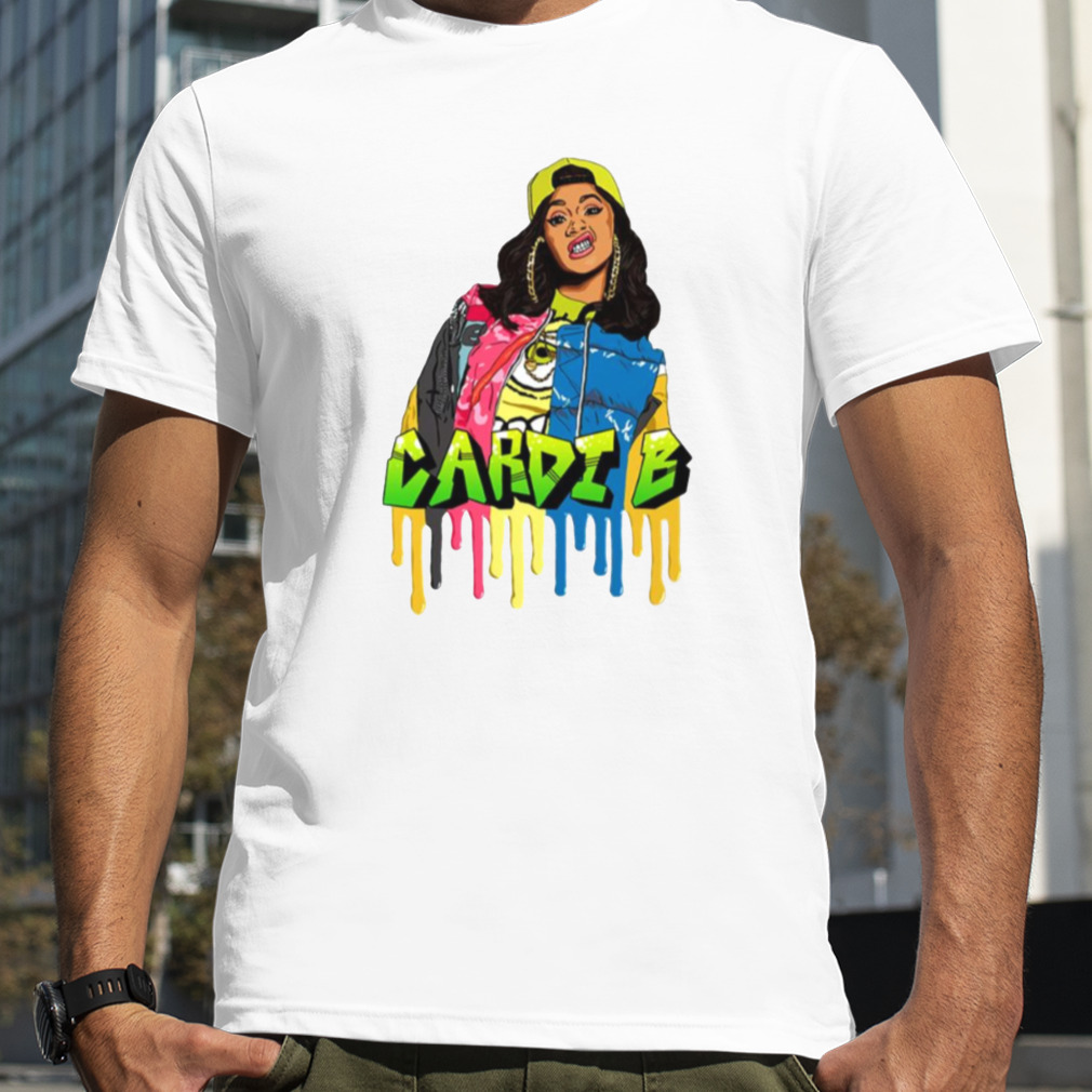 Color Design Cardi B Swag shirt