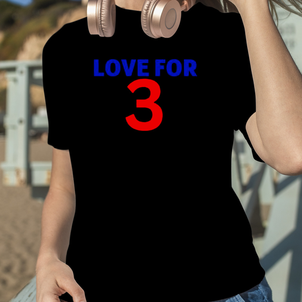 Damar Hamlin Love For 3 Shirt - Trends Bedding