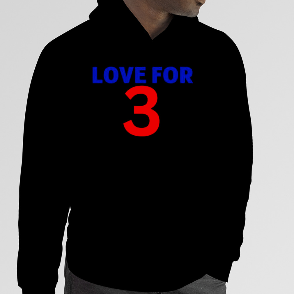 Damar Hamlin Love For 3 Shirt - Trends Bedding