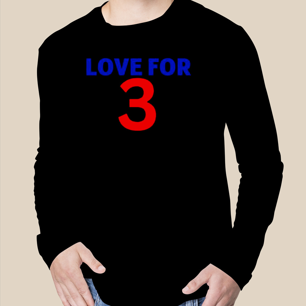 Damar Hamlin Love For 3 Shirt - Trends Bedding