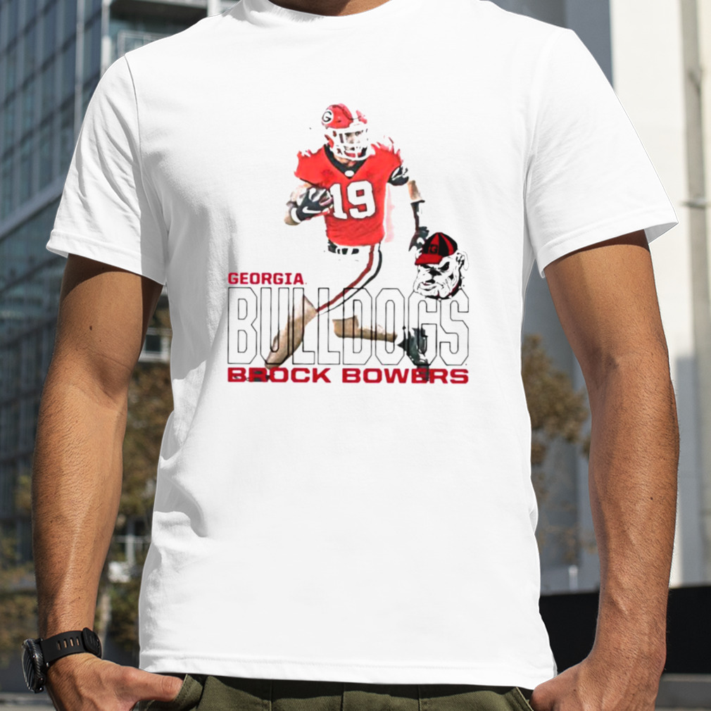 Georgia Bulldogs brock bowers 2023 shirt
