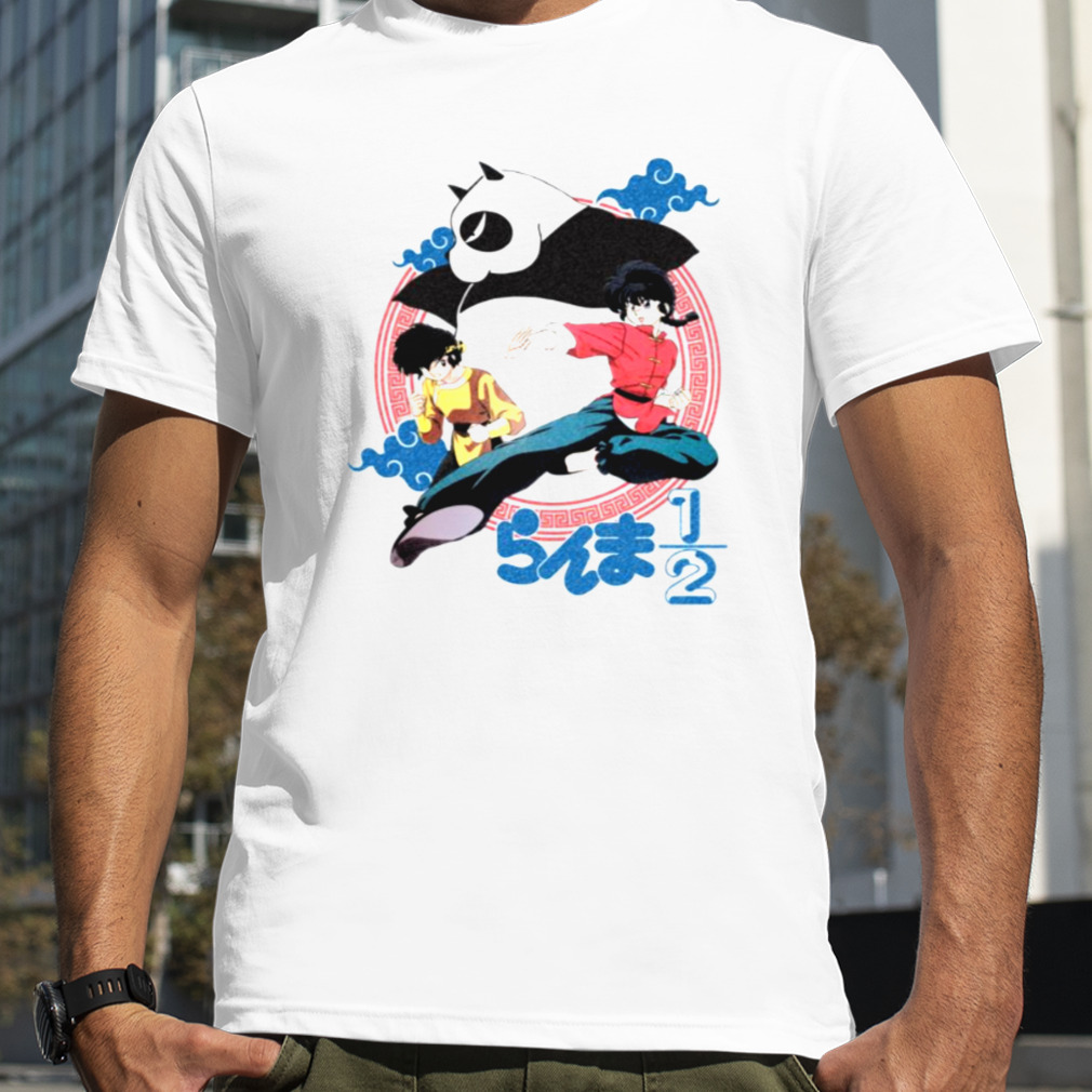 Kungfu Ranma 12 And Panda shirt