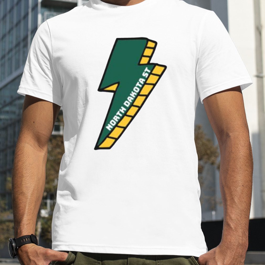 Lightning Bolt North Dakota State University shirt