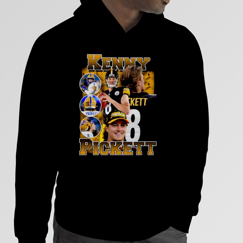 Kenny Pickett Pittsburgh Steelers Youth Legend Black Color Rush T-Shirt