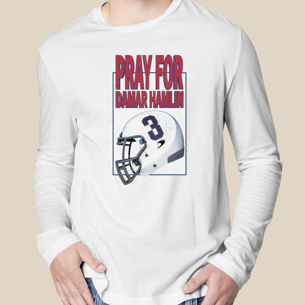 Praying For Damar Hamlin Shirt Love For 3 Vintage - Anynee