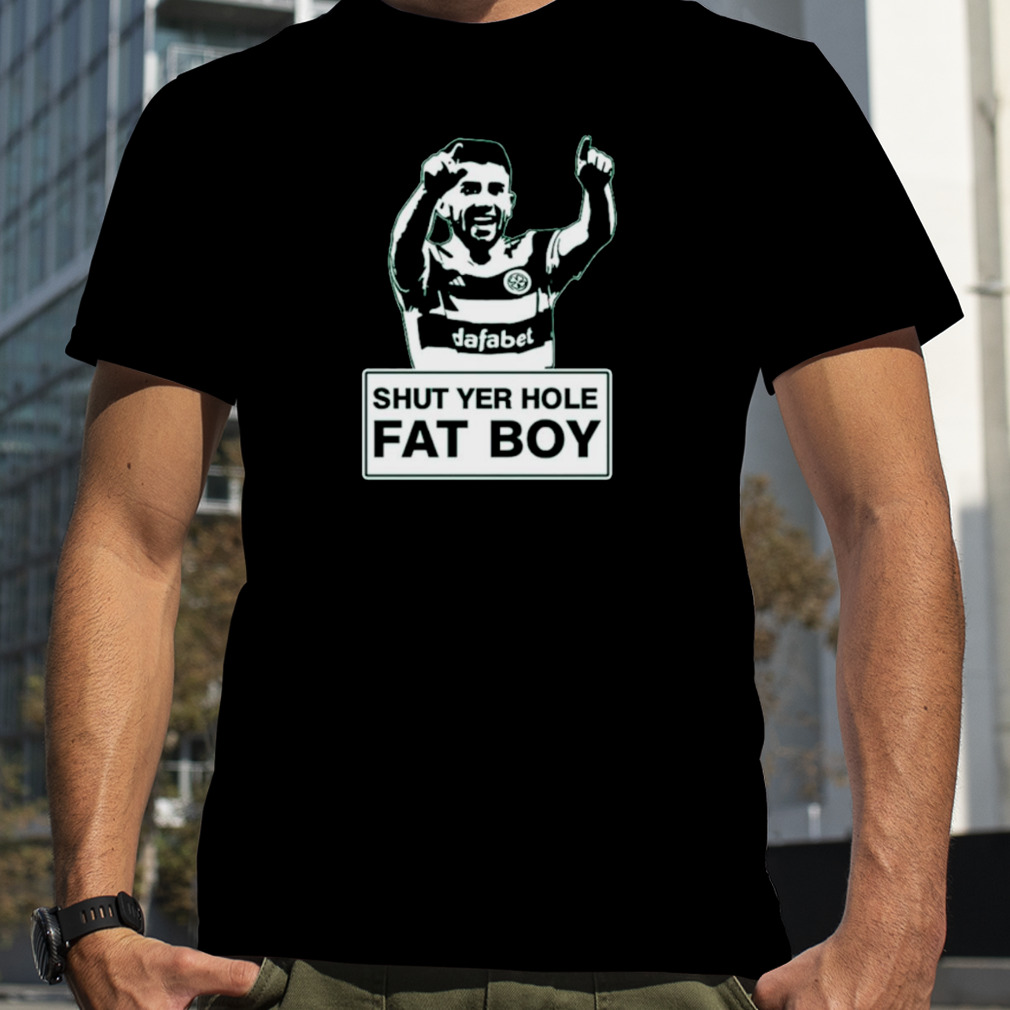 Alfredo Morelos Shut Yer Hole Fat Boy Shirt